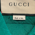 Load image into Gallery viewer, Gucci Emerald Green Check GG Silk Crepe Jacquard Shirt
