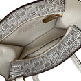 Load image into Gallery viewer, Moreau White Mini Bregancon Zipped Tote Bag