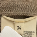 Load image into Gallery viewer, Hermes Taupe / Dark Gris Etoupe H Motif Short Sleeved Wool Knit Pullover Sweater