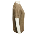 Load image into Gallery viewer, Hermes Taupe / Dark Gris Etoupe H Motif Short Sleeved Wool Knit Pullover Sweater