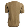 Load image into Gallery viewer, Hermes Taupe / Dark Gris Etoupe H Motif Short Sleeved Wool Knit Pullover Sweater