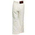 Load image into Gallery viewer, Wales Bonner White / Silver Stud Detail Straight Leg Denim Jeans