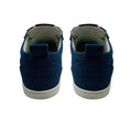 Load image into Gallery viewer, Christian Louboutin Blue Fique a Vontade Denim Spike Sneakers