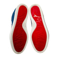 Load image into Gallery viewer, Christian Louboutin Blue Fique a Vontade Denim Spike Sneakers