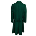 Load image into Gallery viewer, Piazza Sempione Green Mid Length Button Front Wool and Cashmere Coat