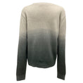 Load image into Gallery viewer, Christian Dior Grey Ombre Effect Bee Embroidered Cashmere Knit Sweater