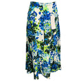 Load image into Gallery viewer, Stella McCartney Blue Multi Naya Floral Silk Midi Skirt
