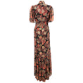 Load image into Gallery viewer, BA&SH Black Multi Hide Floral Maxi Dress