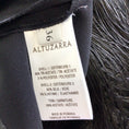 Load image into Gallery viewer, Altuzarra Black Cheyanne Fringed Crepe And Silk Satin Top
