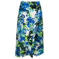 Load image into Gallery viewer, Stella McCartney Blue Multi Naya Floral Silk Midi Skirt