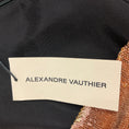 Load image into Gallery viewer, Alexandre Vauthier Rose Gold Sequin Plunging Mini Dress in Pink Gold