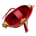 Load image into Gallery viewer, Chanel Red / Gold Hardware Quilted Calfskin Leather Boy Bucket Bag