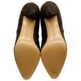 Load image into Gallery viewer, Casadei Brown Stretch Suede Sock Booties