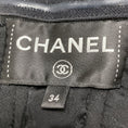Load image into Gallery viewer, Chanel Green Iridescent Sequined Strapless Mini Cocktail Dress with CC Logo Plate