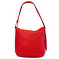 Load image into Gallery viewer, Akris Lipstick Red Grained Calfskin Leather Tasche XS Anna Bag