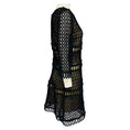 Load image into Gallery viewer, Chloe Black / Navy / Nude Popcorn Wool Embroidery Lace Cocktail Dress