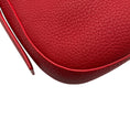 Load image into Gallery viewer, Akris Lipstick Red Grained Calfskin Leather Tasche XS Anna Bag