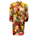 Load image into Gallery viewer, Dolce & Gabbana Red / Gold Multi Floral Silk Mini Dress