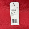 Load image into Gallery viewer, Akris Lipstick Red Grained Calfskin Leather Tasche XS Anna Bag