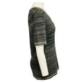 Load image into Gallery viewer, Chanel Grey Short Sleeved Cashmere Knit Pullover Sweater