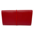 Load image into Gallery viewer, Prada Red Saffiano Leather Clutch Bag
