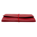 Load image into Gallery viewer, Prada Red Saffiano Leather Clutch Bag
