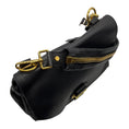 Load image into Gallery viewer, Tom Ford Black / Gold Hardware Zipper Detail Leather Shoulder Bag