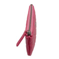 Load image into Gallery viewer, Chanel Pink Classic O Case Pouch Quilted Lambskin Mini Wallet