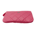 Load image into Gallery viewer, Chanel Pink Classic O Case Pouch Quilted Lambskin Mini Wallet