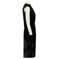 Load image into Gallery viewer, Zimmermann Black / Pink Floral Sheer Silk Chiffon Midi Dress with Slip