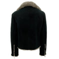 Load image into Gallery viewer, Acne Black Shearling Moto Jacket