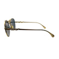 Load image into Gallery viewer, Chanel Gold Crystal Embellished Pilot Sunglasses