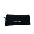 Load image into Gallery viewer, Chanel Black / White Crystal Embellished Tweed Evening Clutch Bag