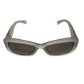Load image into Gallery viewer, Chanel Milky Grey / Silver CC Logo Frosted Rectangular Acetate Sunglasses