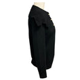 Load image into Gallery viewer, Christian Dior Black Cashmere Knit Sweater with CD Logo Pearl Buttons