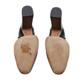 Load image into Gallery viewer, Valentino Black Platform Leather Ankle Boots with Gold VLogo Detail