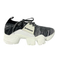 Load image into Gallery viewer, Givenchy Black / White Jaw Knit Low Top Sneakers