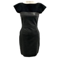 Load image into Gallery viewer, Gucci Black Suede and Leather Mini Dress