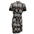 Load image into Gallery viewer, Michael Kors Collection Black / Optic White Reembroidered Guipure Dress
