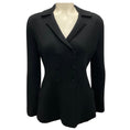 Load image into Gallery viewer, Christian Dior Black Double Breasted Wool Knit Bar Jacket