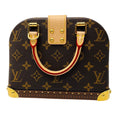 Load image into Gallery viewer, Louis Vuitton Brown Monogram Canvas Alma Trunk 20 Mini Bag