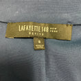 Load image into Gallery viewer, Lafayette 148 New York Navy Blue Cotton Stretch Wrap Dress
