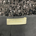 Load image into Gallery viewer, Elie Saab Black Sequined Flared Pants