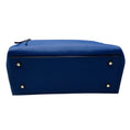 Load image into Gallery viewer, Celine Blue Drummed Leather Large Edge Bag