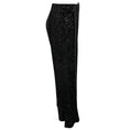 Load image into Gallery viewer, Elie Saab Black Sequined Flared Pants
