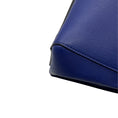 Load image into Gallery viewer, Celine Blue Drummed Leather Large Edge Bag