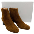 Load image into Gallery viewer, AGL Brown Suede Veta Precious Booties