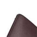 Load image into Gallery viewer, Akris Burgundy Trapezoidal Saffiano Leather Shoulder Bag