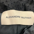 Load image into Gallery viewer, Alexandre Vauthier Black Ruffled Polka Dot Mesh Tulle Mini Cocktail Bustier Dress