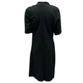 Load image into Gallery viewer, Escada Black Ruched Short Sleeved Jersey Knit Midi Dress
